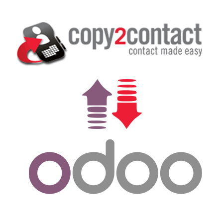 Copy2Contact Integration with Odoo