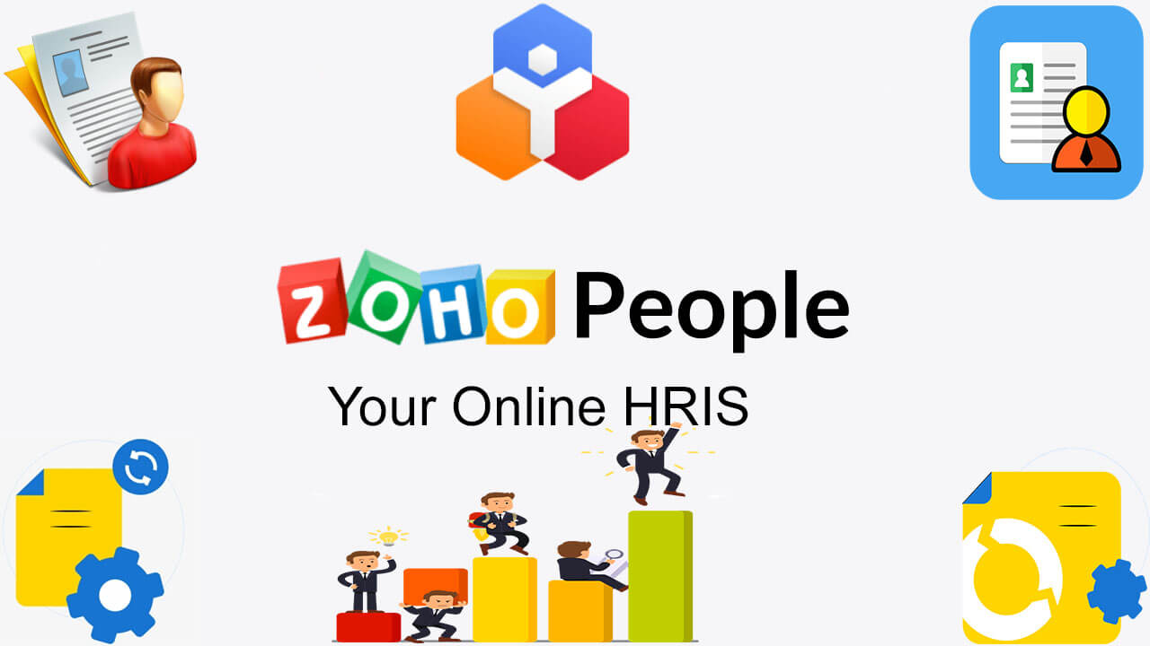 How does Zoho People help with streamlining the recruitment process?